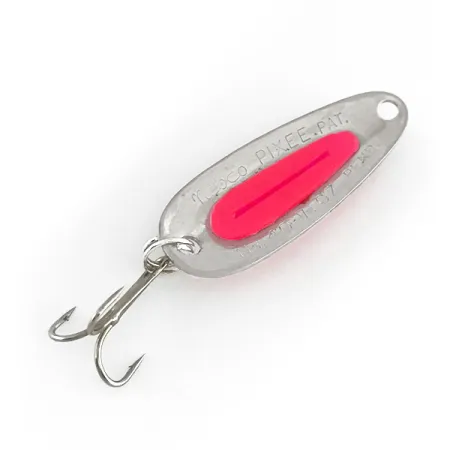 Blue Fox Pixee UV Cucchiaino, Nichel Martellato/Rosa, 4.5g, UV, #8023