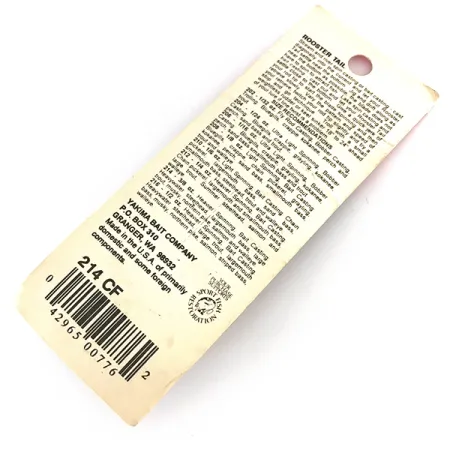 Worden’s Original Rooster Tail UV Cucchiaino, Gold/Orange, 11g, #8030