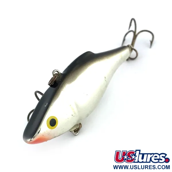 Rapala Rattl'n RAP Lipless Crankbait, Argento, 16g, Affondante, #8033
