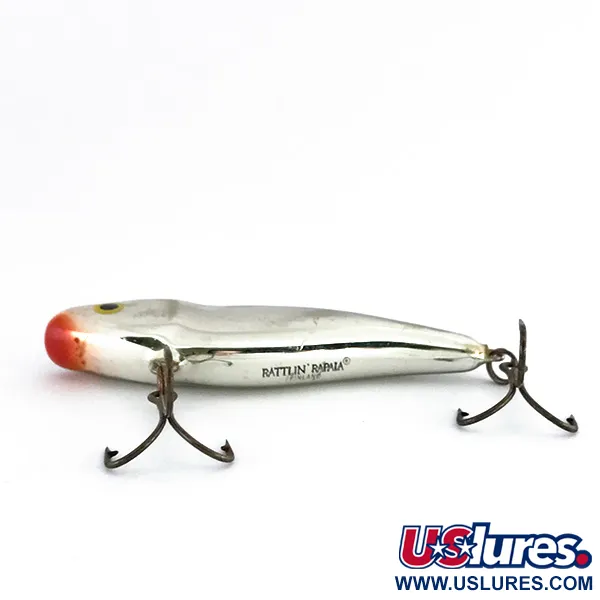 Rapala Rattl'n RAP Lipless Crankbait, Argento, 16g, Affondante, #8033