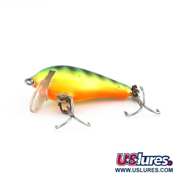 Rapala Mini Fat Rap Affondante Deep Runner, FT, 4g, Rivestimento UV, #8034