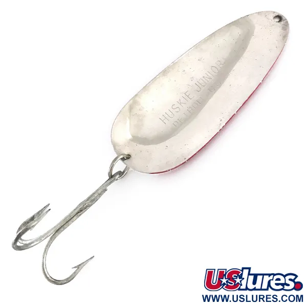 Eppinger Dardevle Huskie Junior Ondulante, Rosso/Bianco/Nickel, 58g, #8037