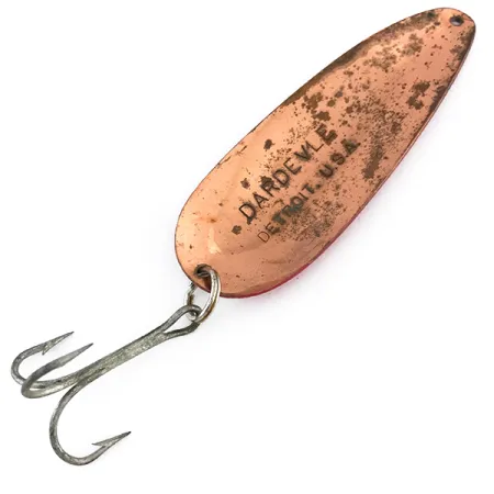 Eppinger Dardevle Ondulante, Rosso / Bianco / Rame, 28g, Storico, #8038