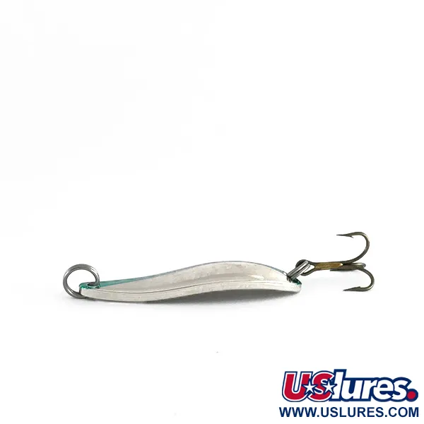 Acme Fiord Spoon Ondulante, Nichel / Verde, 7g, Vintage, #8044