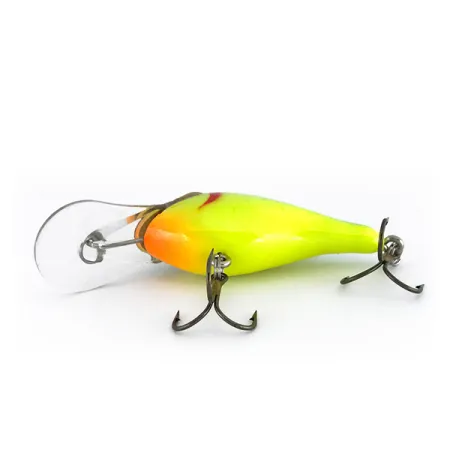 Renegade Little Diver Crankbait, Chartreuse, 11g, Legno Jelutong, #8051
