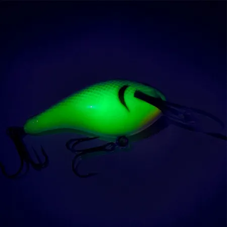 Renegade Little Diver Crankbait, Chartreuse, 11g, Legno Jelutong, #8051