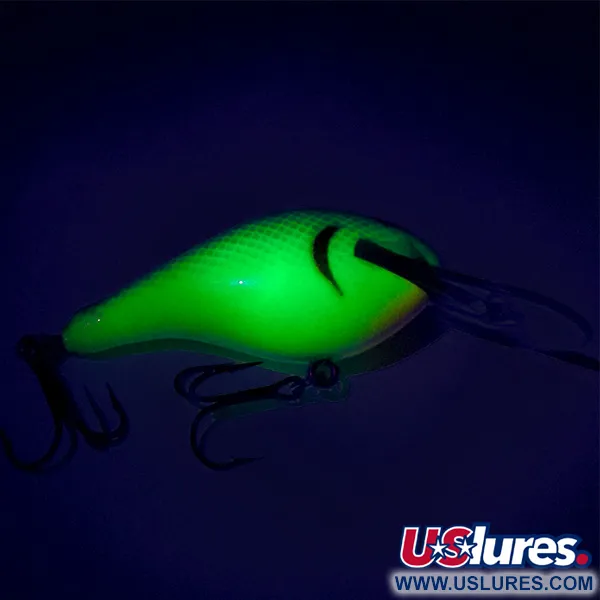 Renegade Little Diver Crankbait, Chartreuse, 11g, Legno Jelutong, #8051