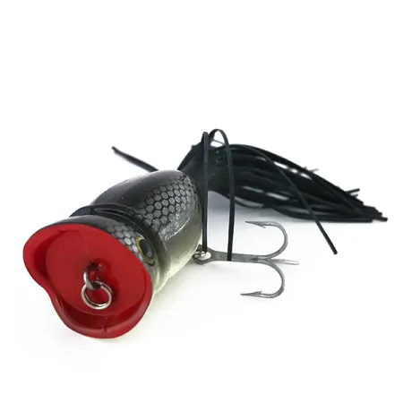 Producers 8054 Popper, Nero / Rosso, 8g, Filamenti gomma, #8054