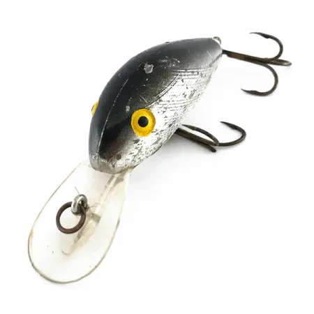 Rebel Super R Crankbait, Argento, 14g, Deep Diver, #8056