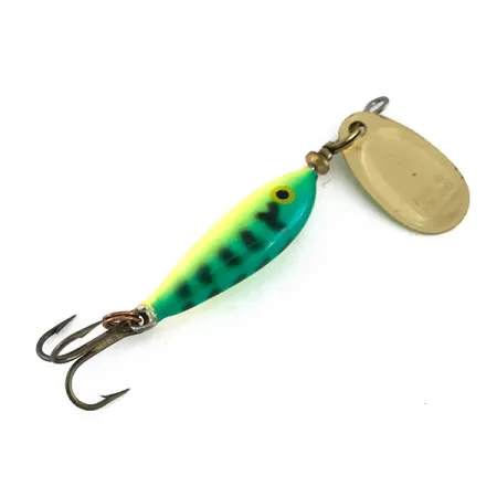 Blue Fox Vibrax Minnow Spin 1 UV Rotante, Fire Tiger, 4g, UV, #8062