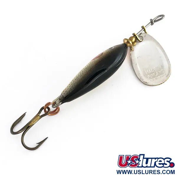 Blue Fox Vibrax Minnow Spin 1 Cucchiaino, Argento, 4g, Minnow, #8063