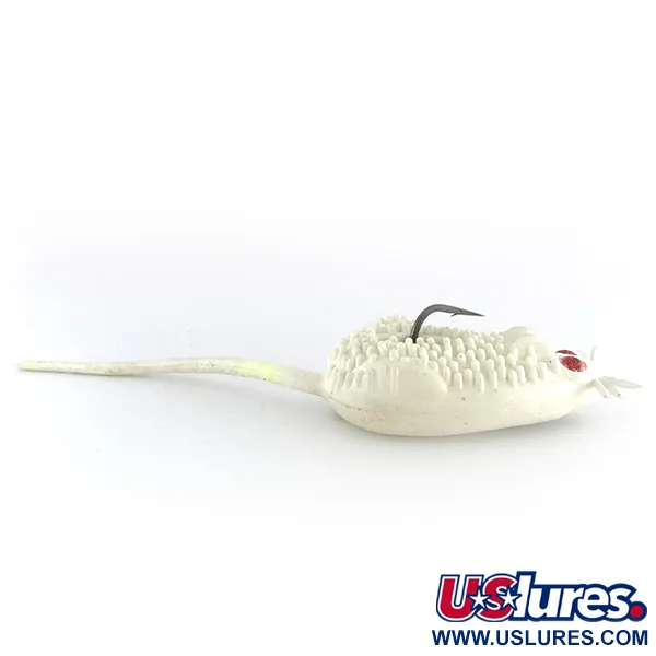 Strike King King Rat Esca Topwater, Bianco, 14g, Antialga, #8065