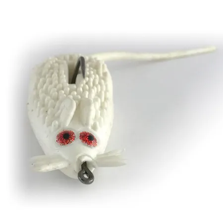 Strike King King Rat Esca Topwater, Bianco, 14g, Antialga, #8065