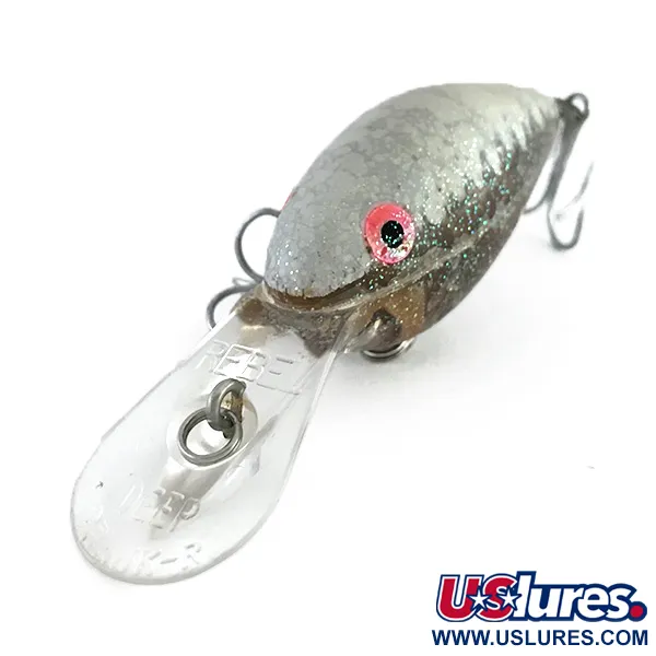 Rebel Deep Crank R Crankbait, Marrone-Oro, 10.5g, Galleggiante, #8066