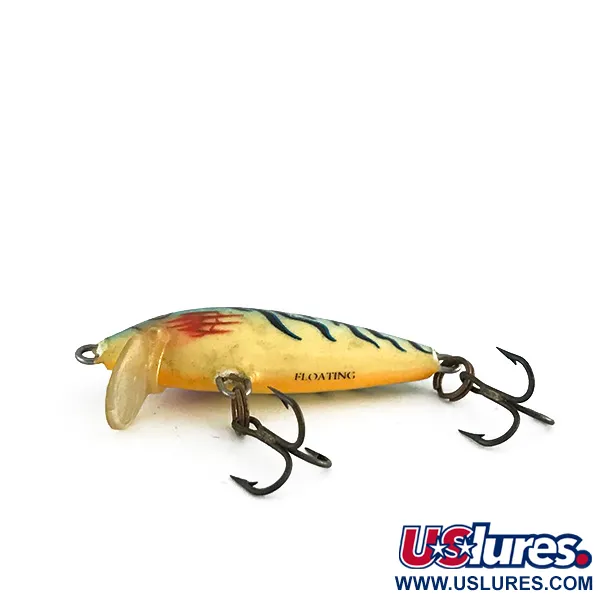 Rapala Original Floater F4 Artificiale, Fire Tiger, 2g, Balsa, #8073