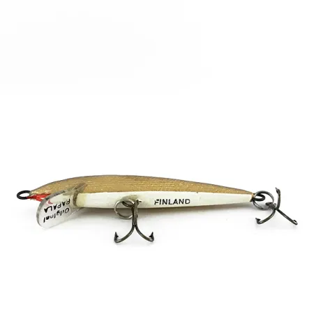 Rapala Original Floater F7 Artificiale, G (Gold), 4g, Balsa, #8075