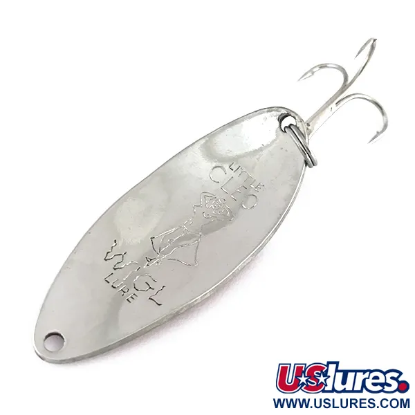 Acme Little Cleo (Hula Girl) Ondulante, Rosso / Bianco / Nickel, 14g, #8087