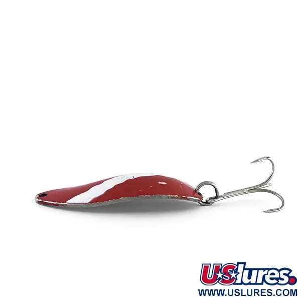 Acme Little Cleo (Hula Girl) Ondulante, Rosso / Bianco / Nickel, 14g, #8087