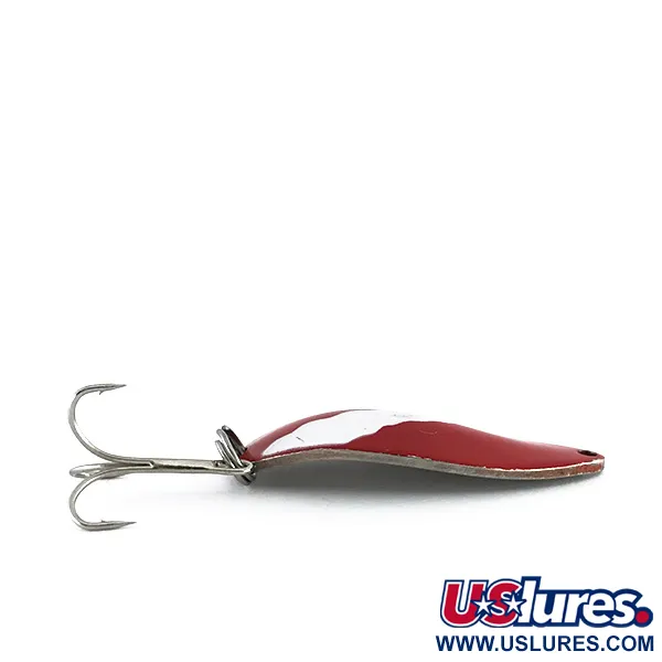 Little Cleo (Hula Girl) Ondulante, Rosso / Bianco / Nickel, 18g, #8089