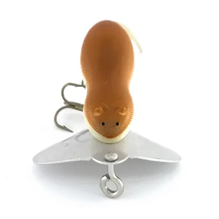 Fred Arbogast Jitter Mouse Esca Topwater, Marrone, 4g, Coda Mobile, #8095