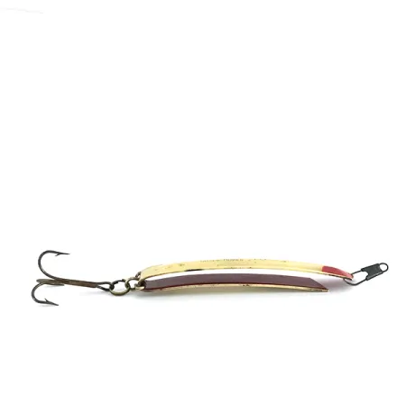 Luhr Jensen Super-Duper 516 Ondulante, Ottone / Rosso, 18g, #8096