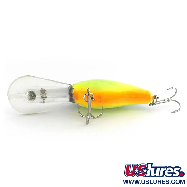 Bandit 300 Crankbait, Scaglie Giallo-Blu, 8,5g, Glow, #8098