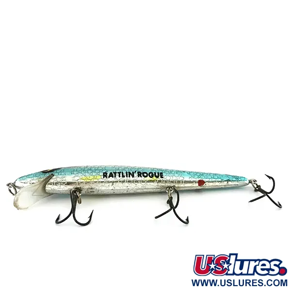 Smithwick Suspending Rattlin’ Rogue Minnow, Argento/Blu, 10g, #8101