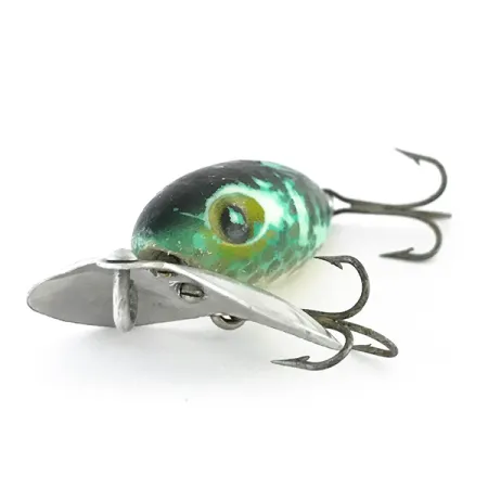 Fred Arbogast Jitterbug v Esca Superficie, Verde, 7g, Paletta Metallo, #8102