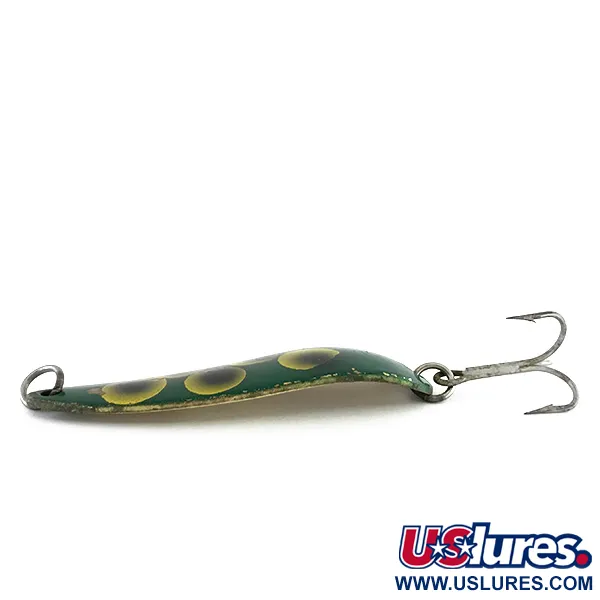 Luhr Jensen Krocodile Die #5 Ondulante, Frog/Ottone, 28g, Ottone, #8110
