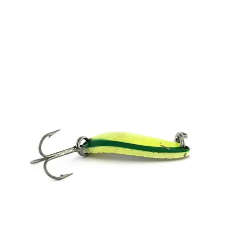 Luhr Jensen Krocodile UV Ondulante, Giallo/Verde, 9g, Finitura UV, #8112