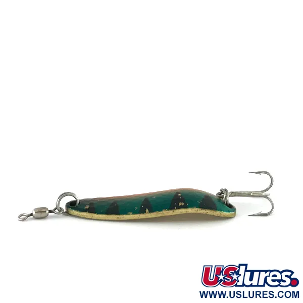 Luhr Jensen Krocodile Die #3 Ondulante, Tigre / Oro, 14g, Pesante, #8152