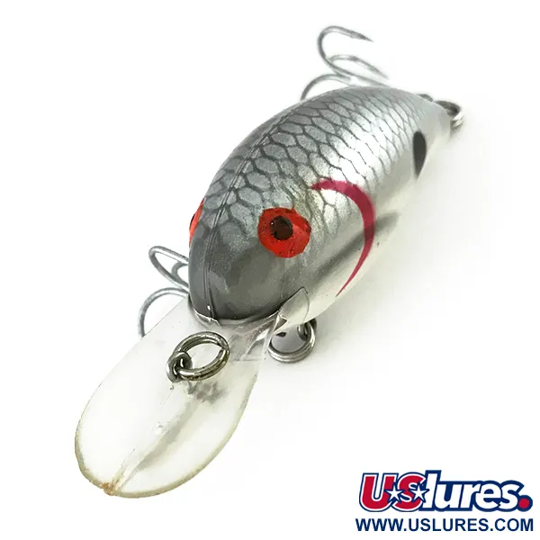 Bandit 200 Crankbait, Silver Scale, 8.5g, Profondità 3m, #8162