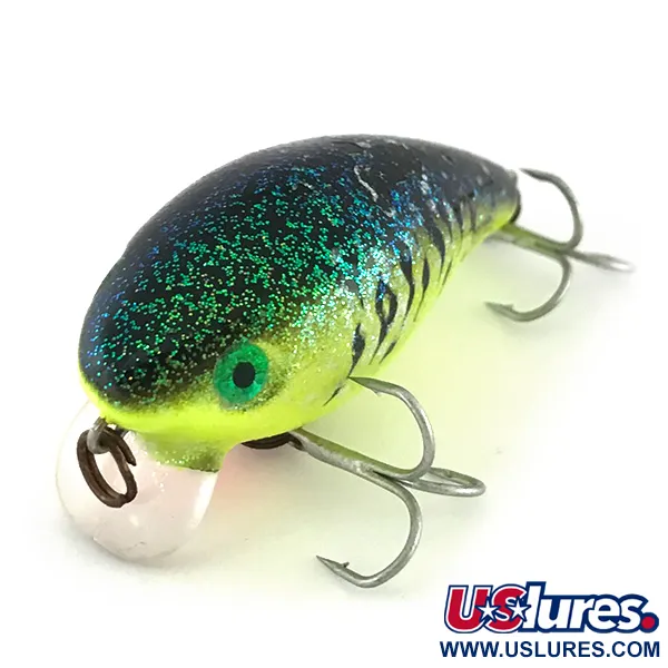 Mann's 1-Minus Crankbait, Fire Tiger, 11g, Shallow Runner, #8197