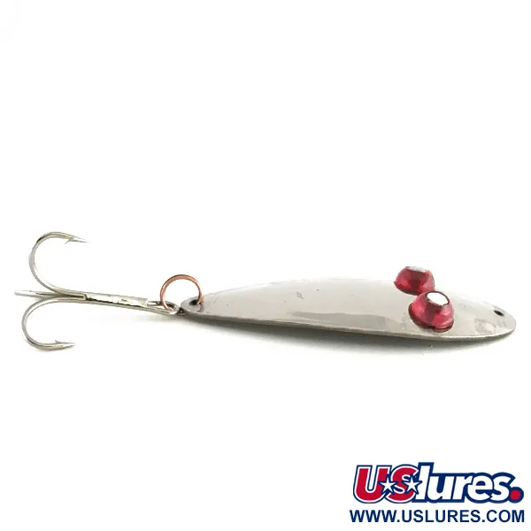 Paul Bunyan Flash eye spoon Ondulante, Nickel/Rosso, 17g, #8229