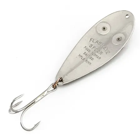 Paul Bunyan Flash eye spoon Ondulante, Nickel/Rosso, 17g, #8229