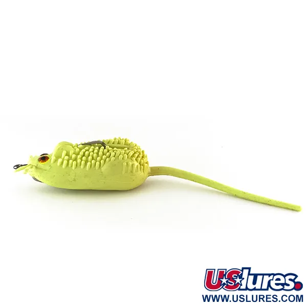 Strike King King Rat UV Esca Topwater, Giallo, 14g, UV-reattiva, #8238