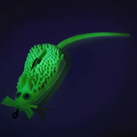 Strike King King Rat UV Esca Topwater, Giallo, 14g, UV-reattiva, #8238