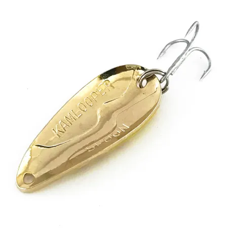 Acme Kamlooper Ondulante, Giallo/Rosso/Nickel/Oro, 11g, Design mosso, #8242