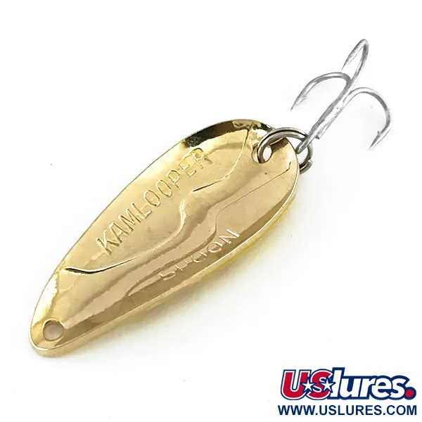 Acme Kamlooper Ondulante, Giallo/Rosso/Nickel/Oro, 11g, Design mosso, #8242