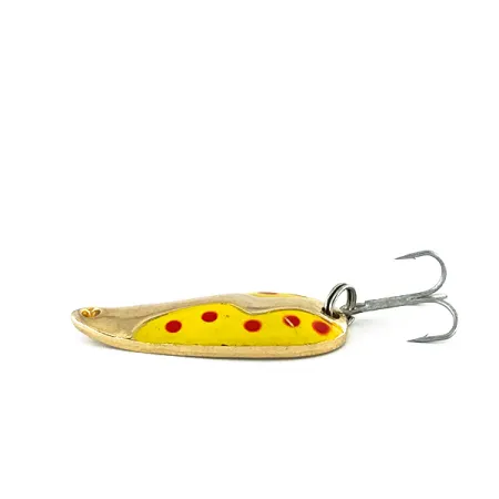 Acme Kamlooper Ondulante, Giallo/Rosso/Nickel/Oro, 11g, Design mosso, #8242