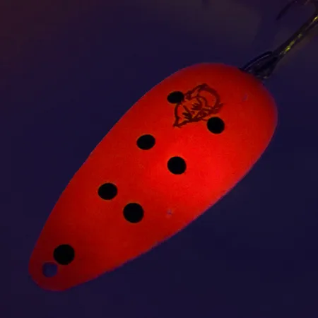 Dardevle Dardevlet UV Ondulante, Rosso/Nickel, 21g, Proprietà UV, #8248