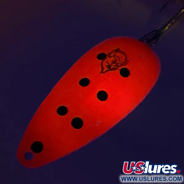 Dardevle Dardevlet UV Ondulante, Rosso/Nickel, 21g, Proprietà UV, #8248