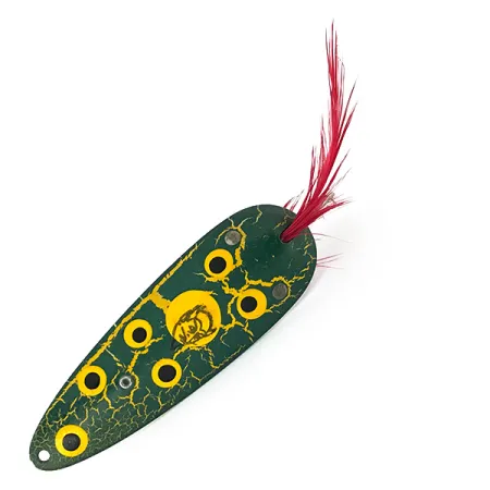 Eppinger Weedless Dardevle Ondulante, Frog/Nickel, 28g, Antialga, #8249