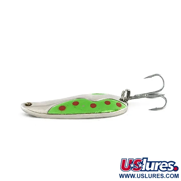 Ondulante Acme Kamlooper, Nichel / Verde / Rosso, 11g, USA, #8253