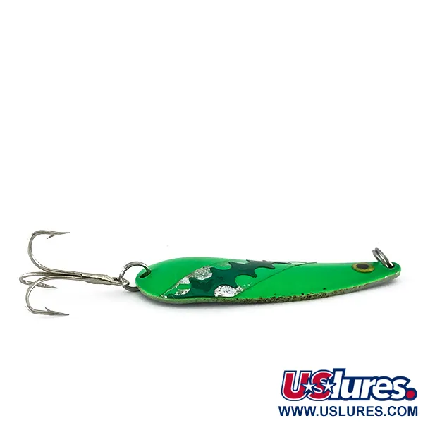 Moriyama Ondulante, Verde/Nickel, 25g, Motivo a dente di sega, #8263