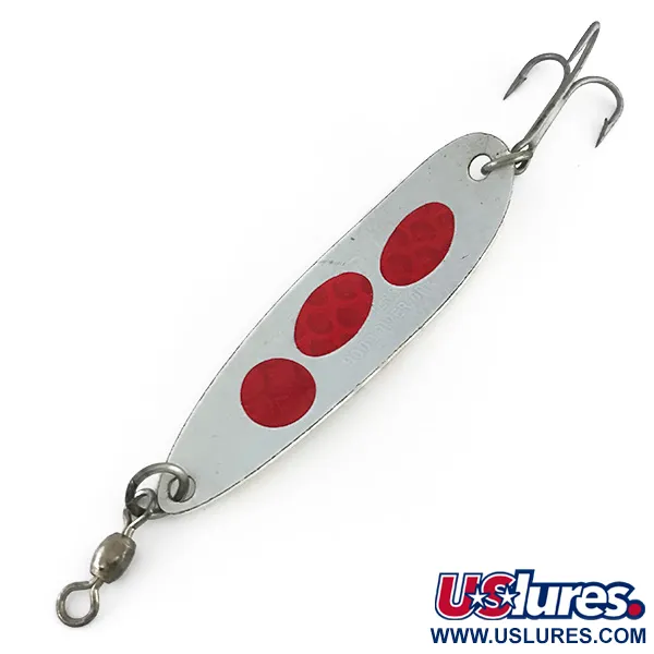 Luhr Jensen Krocodile Die #5 Glow Ondulante, Pearl, 25g, Glow, #8266