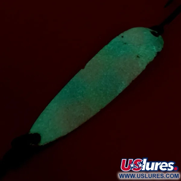 Luhr Jensen Krocodile Die #5 Glow Ondulante, Pearl, 25g, Glow, #8266