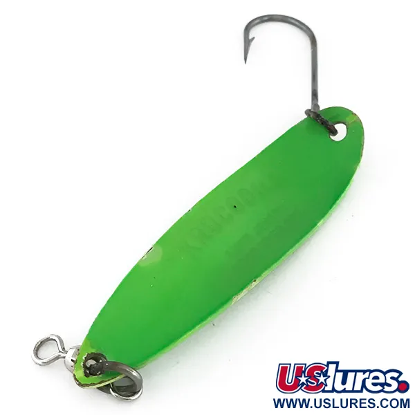 Luhr Jensen Krocodile Die #5 UV Ondulante, Verde, 25g, Glow, #8270