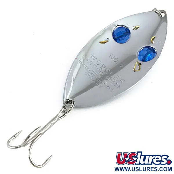 Horrocks-Ibbotson Wobbler Ondulante, Nichel/Blu, 23g, Perline, #8273