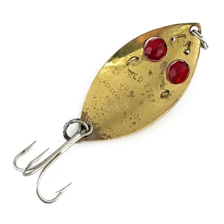 Hofmann’s Lures Red Eye junior Ondulante, Ottone/Rosso, 11g, #8275